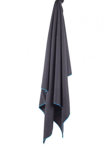 Turystyczny ręcznik szybkoschnący 75x130 Soft Fibre Lite X Large Trek Towel Lifeventure szary