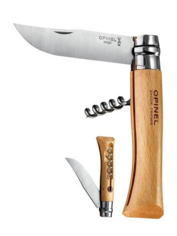 Nóż Inox z korkociągiem Corkscrew No 10 OPINEL