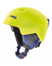 Juniorski kask narciarski Manic Pro Uvex limonkowy