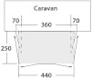 Namiot do przyczepy kempingowej Ripple 440SA Outwell