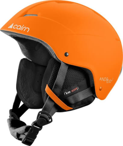 Juniorski kask narciarski Android J 210 Cairn pomarańczowy