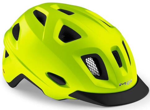 Kask rowerowy miejski Mobilite MIPS żółty matowy Met