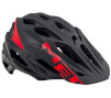 Kask enduro Parabellum czarno-czerwony Met