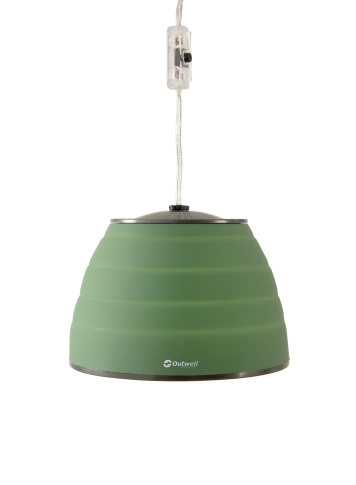 Turystyczna lampa wisząca Leonis Lux shadow green Outwell