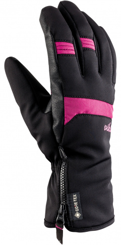 Damskie rękawice sportowe Paganella GTX black-pink Viking