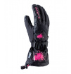 Damskie rękawice sportowe Lara black-pink Viking