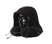 Poduszka turystyczna Hooded Neck Travel Pillow black Grand Trunk