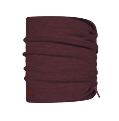 Komin zimowy Merino Fleece Neckwarmer maroon Buff