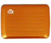 Podróżny portfel aluminiowy Stockholm V2 orange Ogon Designs