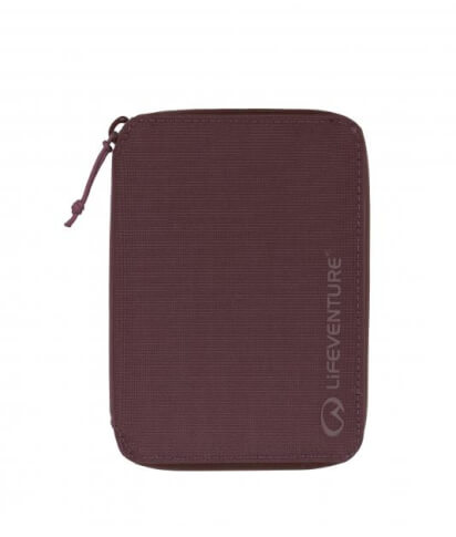 Portfel RFID Mini Travel Wallet Recycled plum Lifeventure