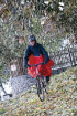 Rowerowe poncho przeciwdeszczowe Valero Poncho lemon VAUDE