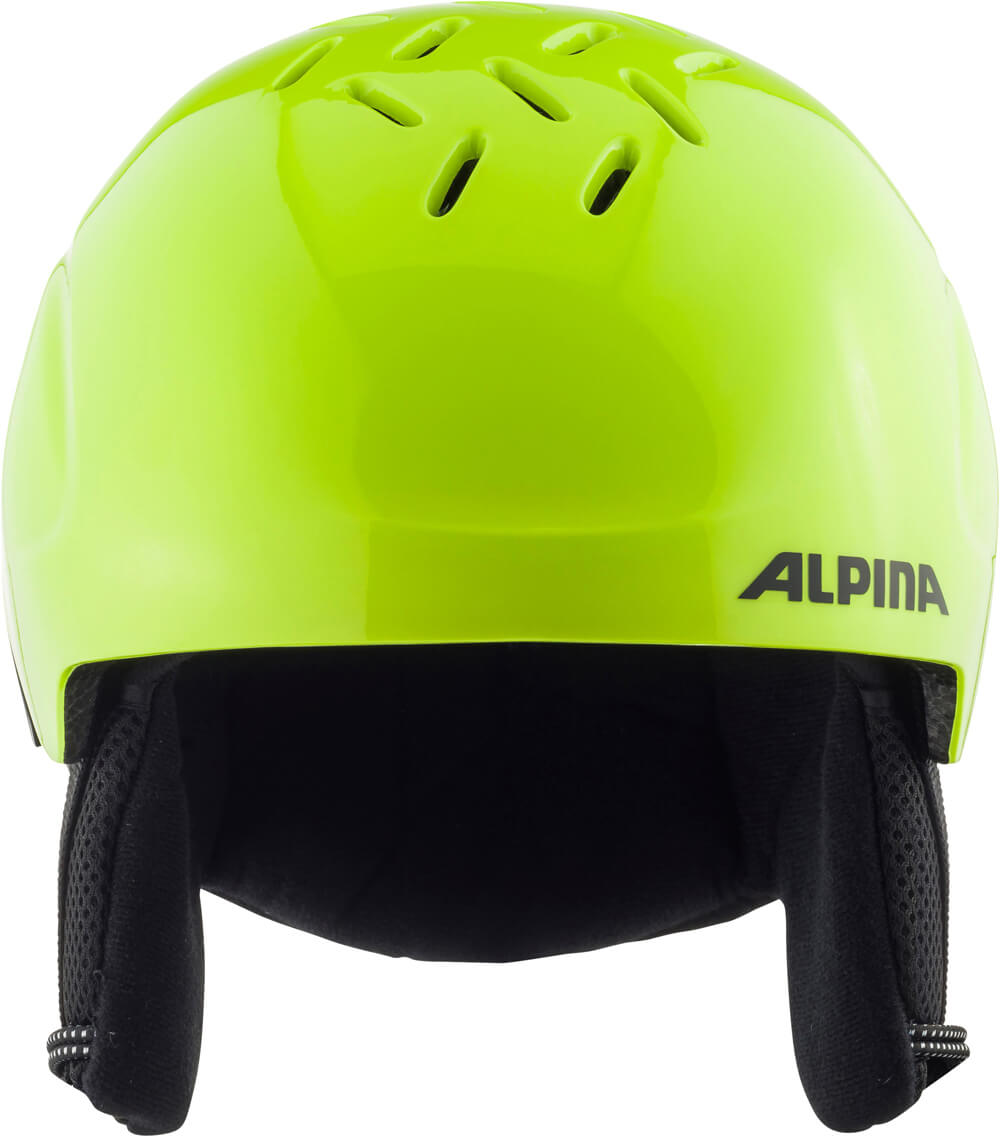 Kask Narciarski Juniorski Pizi Neon Yellow Matt Alpina Sklep