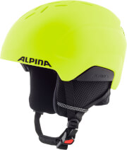 Kask narciarski juniorski Pizi neon-yellow matt Alpina