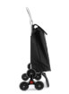 Wózek na zakupy do wchodzenia po schodach Saquet LN 6 43L black Rolser