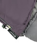 Śpiwór turystyczny Contour 190cm zamek lewy dark purple/grey Outwell