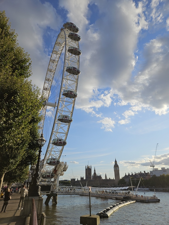 Big Ben i London Eye